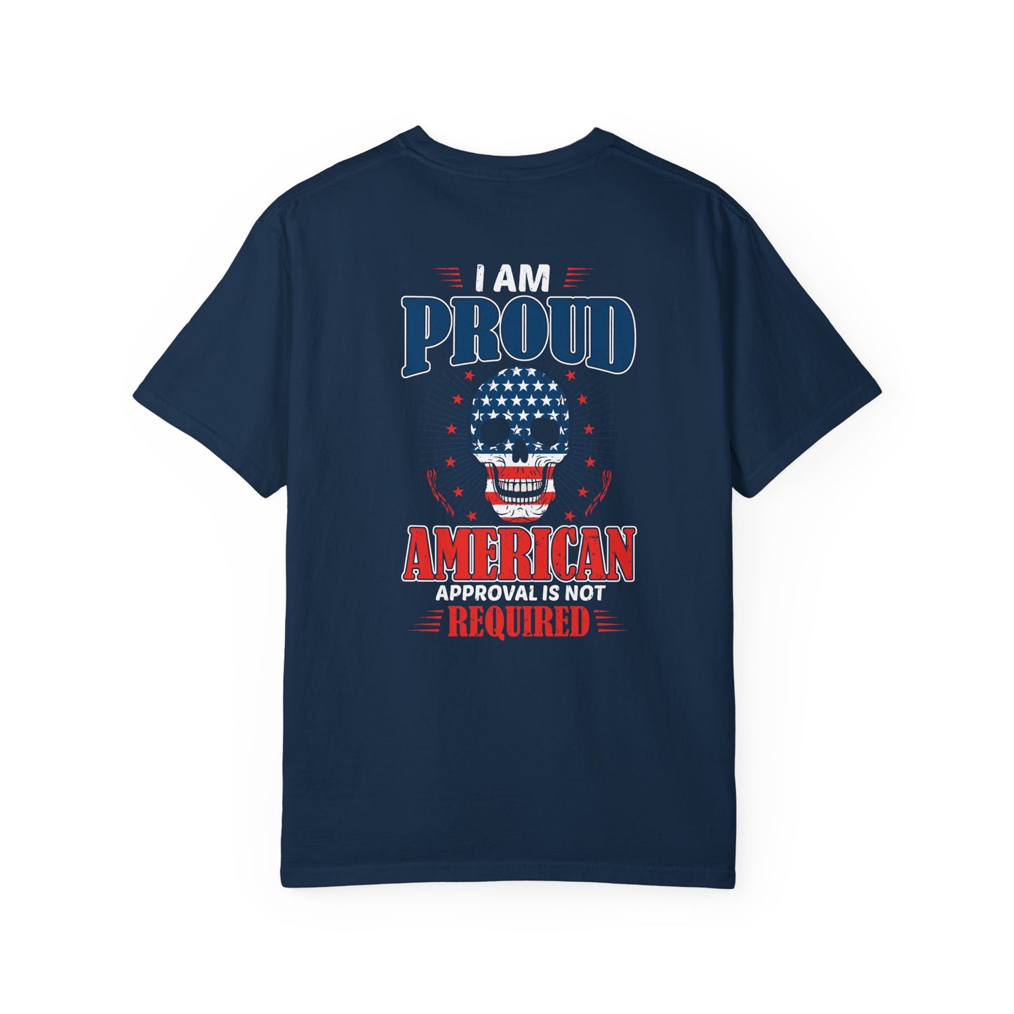 American Patriot Unisex Garment-Dyed T-shirt 2