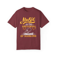 (Music)Unisex Garment-Dyed T-shirt