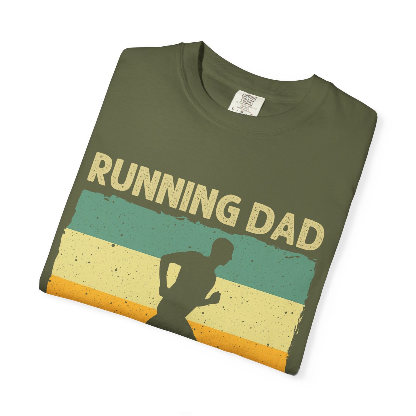 Running Dad Unisex T-Shirt | Gift for Runners, Cool Dad Apparel, Funny Dad Shirt, Father's Day, Casual Wear