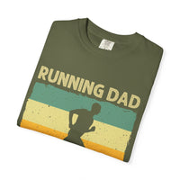 Running Dad Unisex T-Shirt | Gift for Runners, Cool Dad Apparel, Funny Dad Shirt, Father's Day, Casual Wear