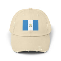 Guatemalan Flag Distressed Cap, Unisex Baseball Hat for Summer, Travel, Gifts, Outdoor Events