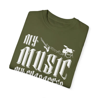 (Music)Unisex Garment-Dyed T-shirt