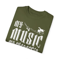 (Music)Unisex Garment-Dyed T-shirt