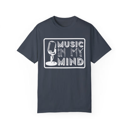 (Music)Unisex Garment-Dyed T-shirt