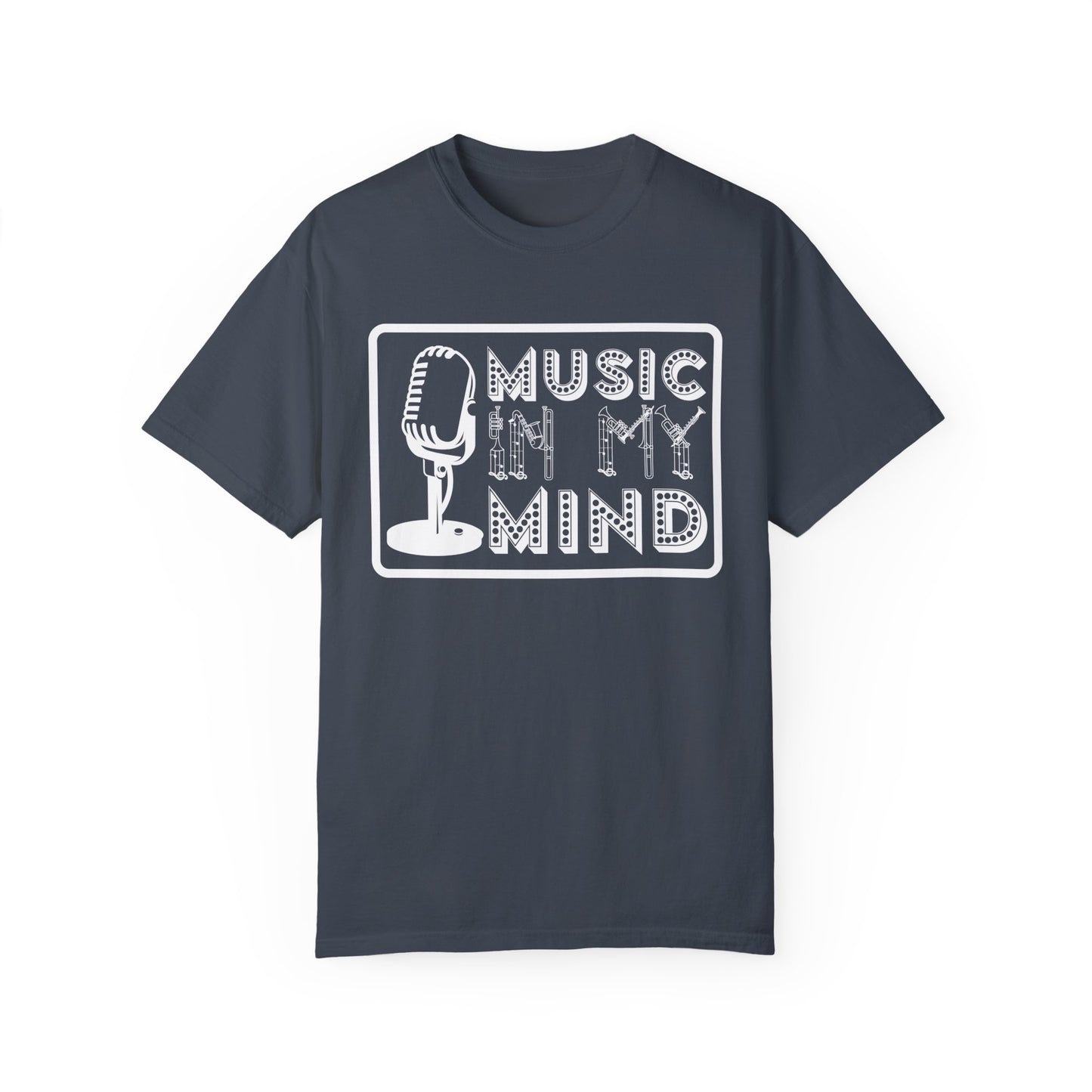 (Music)Unisex Garment-Dyed T-shirt