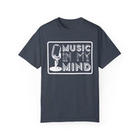 (Music)Unisex Garment-Dyed T-shirt