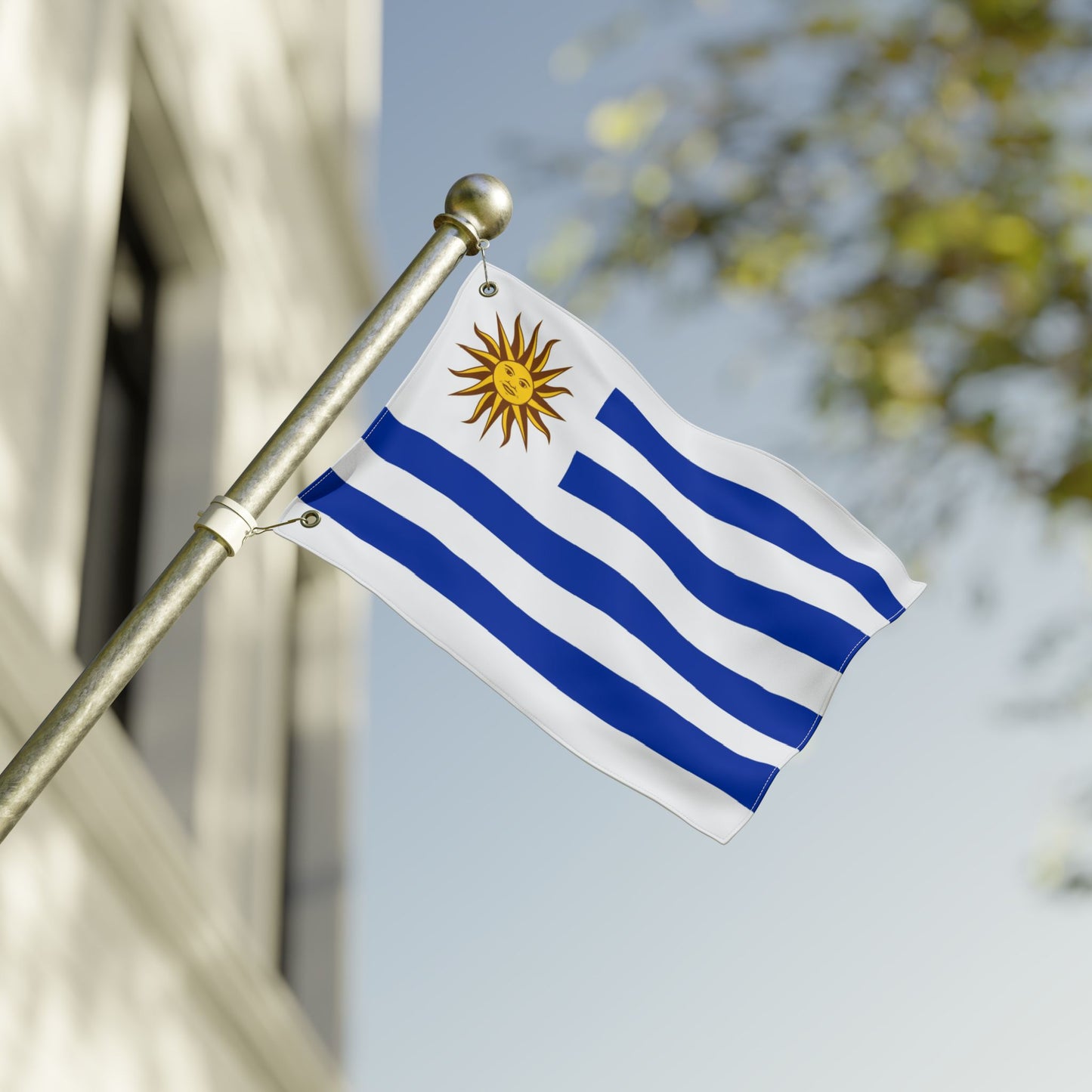 Uruguay Double Sided Flag for Outdoor Decor, Sports, Celebrations, Gift for Travelers, Independence Day Decoration