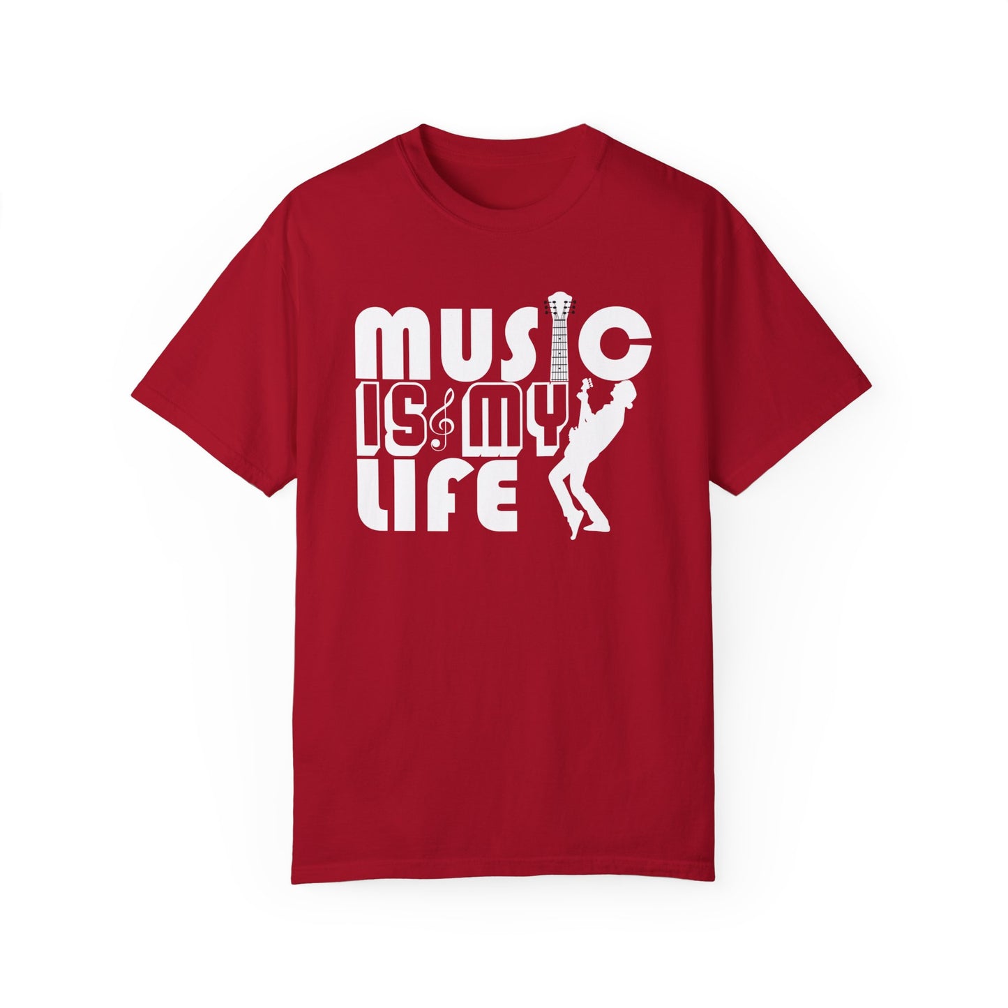 (Music)Unisex Garment-Dyed T-shirt
