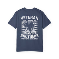 Military Unisex Garment-Dyed T-shirt