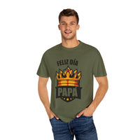 Feliz Día Papá T-Shirt - Unisex Garment-Dyed Tee for Father’s Day