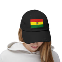 Bolivian unisex distressed cap