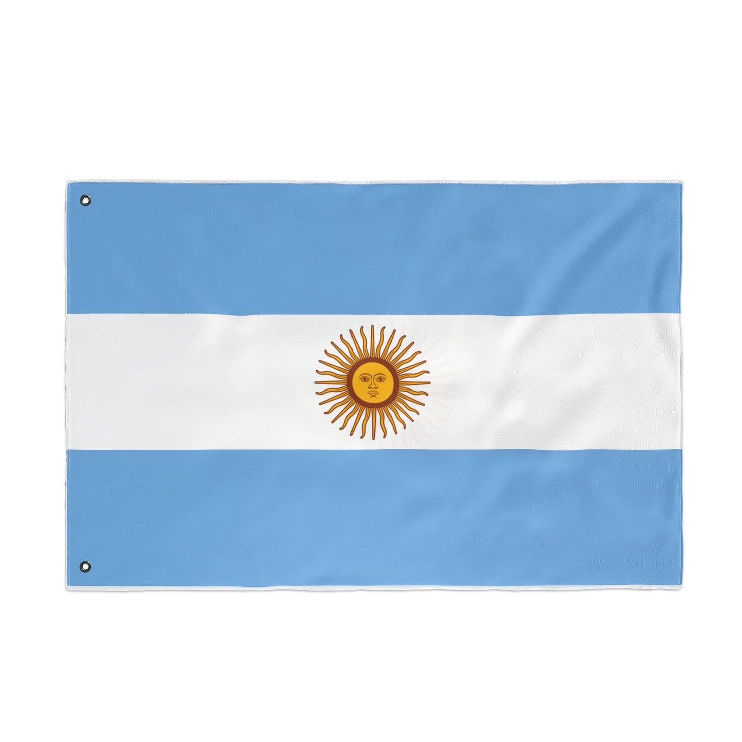 Argentinian Double Sided Flag, Handcrafted Home Decor, Outdoor Decoration, Sports Event Banner, Unique Gift for Flag Lovers