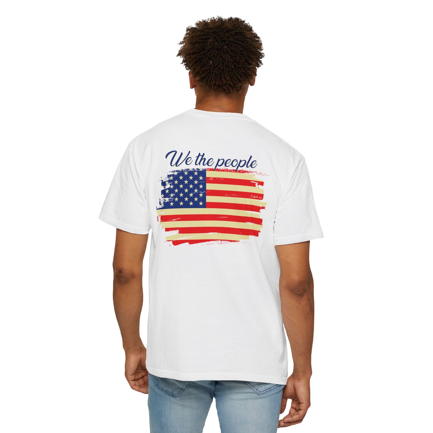 American Patriot Unisex Garment-Dyed T-shirt 12