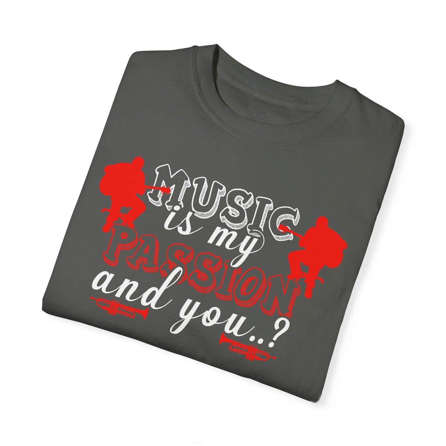 (Music)Unisex Garment-Dyed T-shirt
