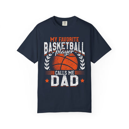 Dad Basketball Player T-Shirt, Gifts for Dad, Basketball Apparel, Unisex T-Shirt, Father's Day Gift, Sports Shirt