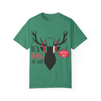 Christmas Unisex Garment-Dyed T-shirt 1