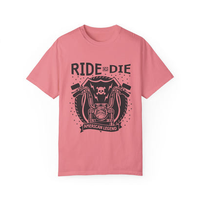 (Motorbike) Unisex Garment-Dyed T-shirt