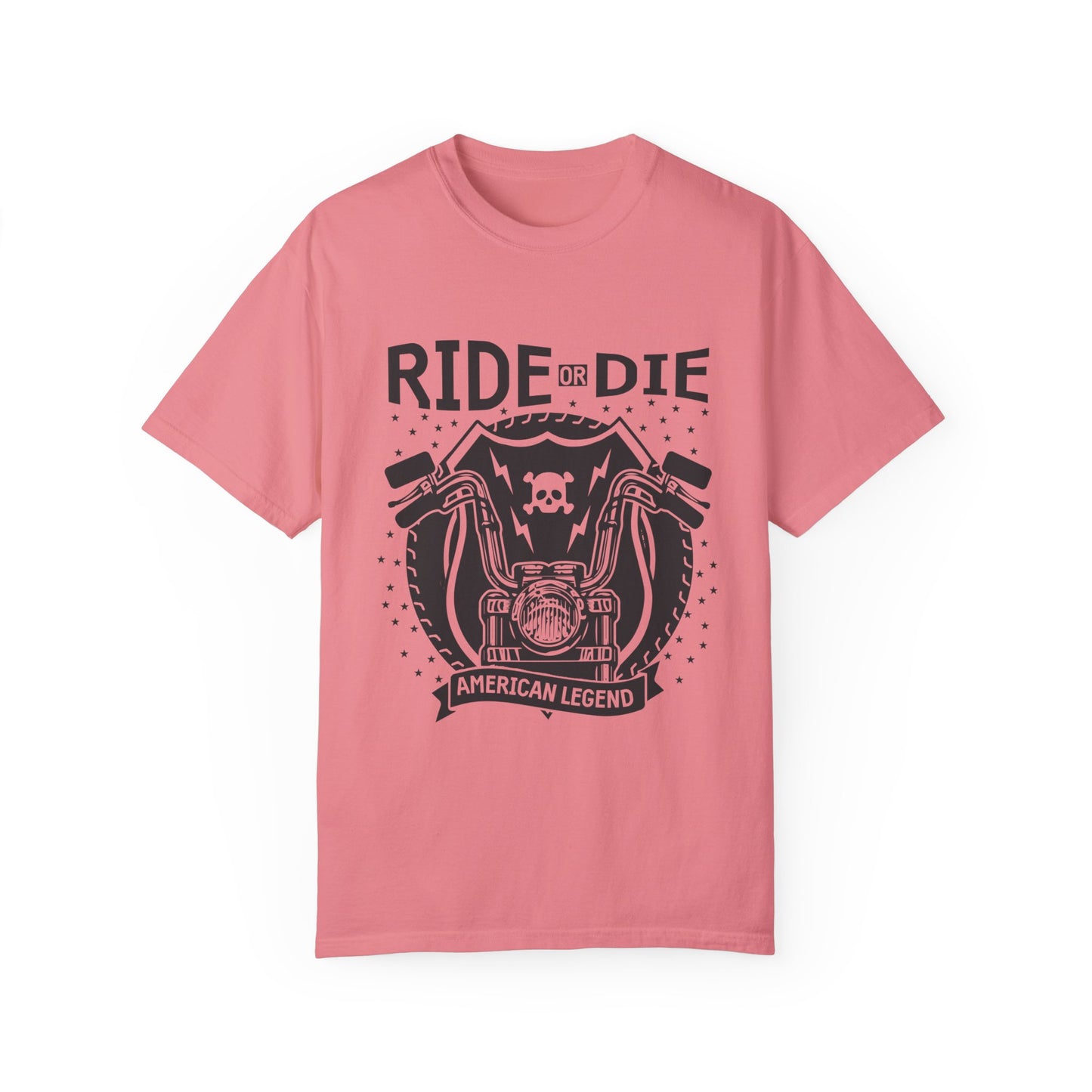 (Motorbike) Unisex Garment-Dyed T-shirt