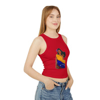 Venezuelan Pride Racer Tank Top for Women - Vibrant Design