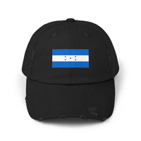 Honduras Flag Distressed Cap, Unisex Baseball Hat, Casual Headwear, Travel Accessory, Gift for Him or Her
