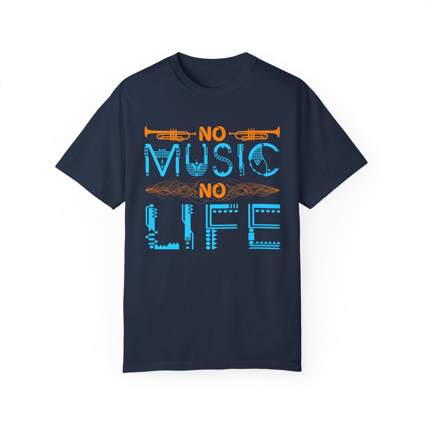 (Music)Unisex Garment-Dyed T-shirt