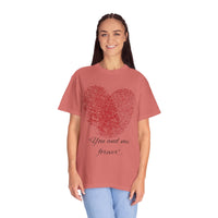 Valentine's day Unisex Garment-Dyed T-shirt