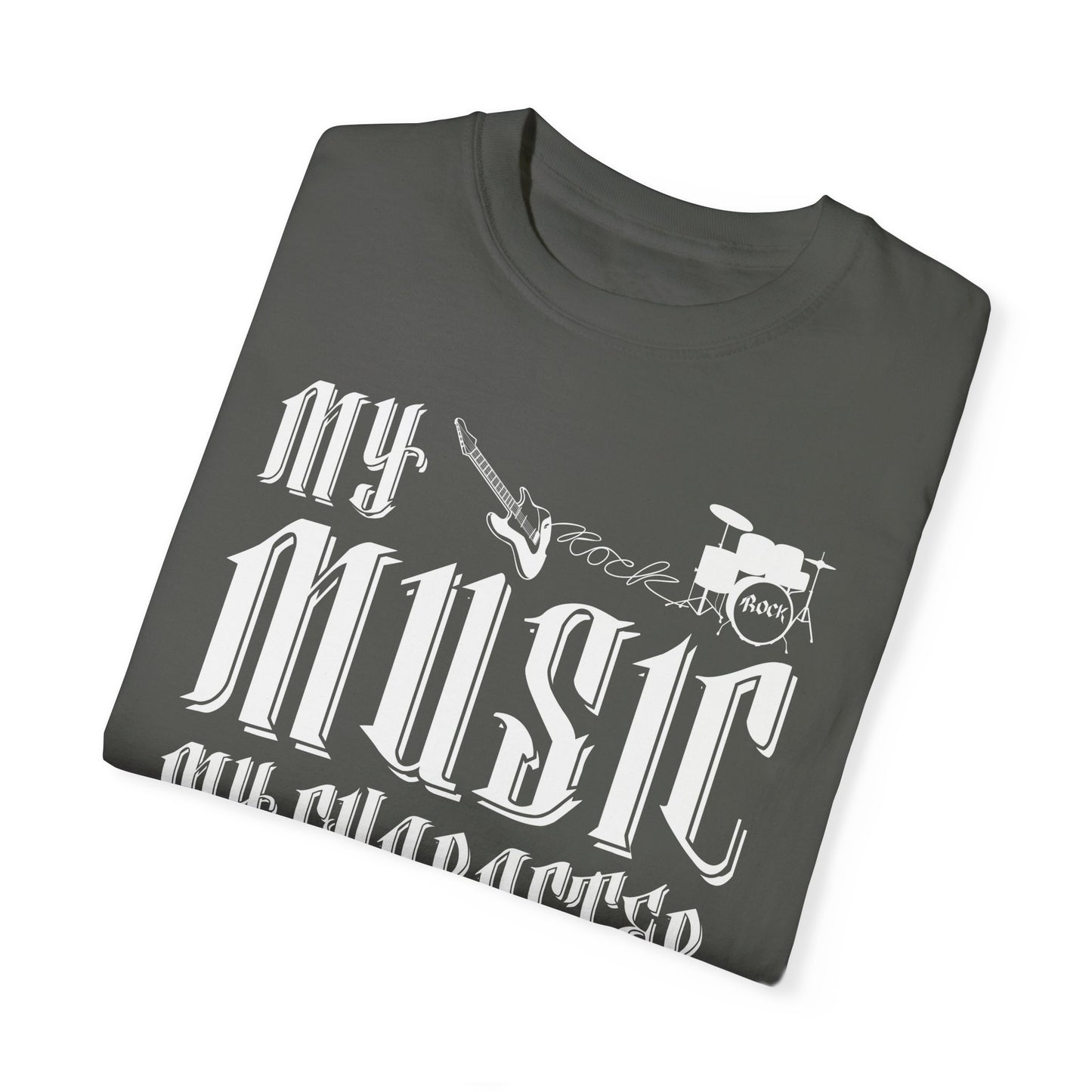 (Music)Unisex Garment-Dyed T-shirt