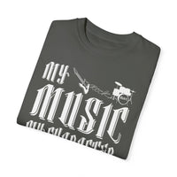 (Music)Unisex Garment-Dyed T-shirt