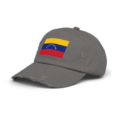 Venezuela Flag Distressed Cap, Casual Hat, Unisex Vintage Cap, Patriotic Accessories, Summer Fashion, Gift for Travelers