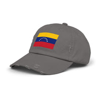 Venezuela Flag Distressed Cap, Casual Hat, Unisex Vintage Cap, Patriotic Accessories, Summer Fashion, Gift for Travelers