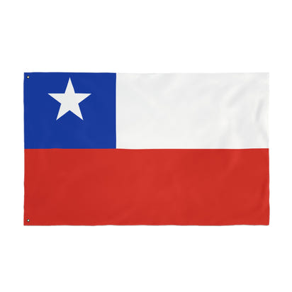 Vibrant Double Sided Flag for Home and Garden Decor, Outdoor Flag, Chile Flag, Decorative Banner, Patio Decor, National Pride