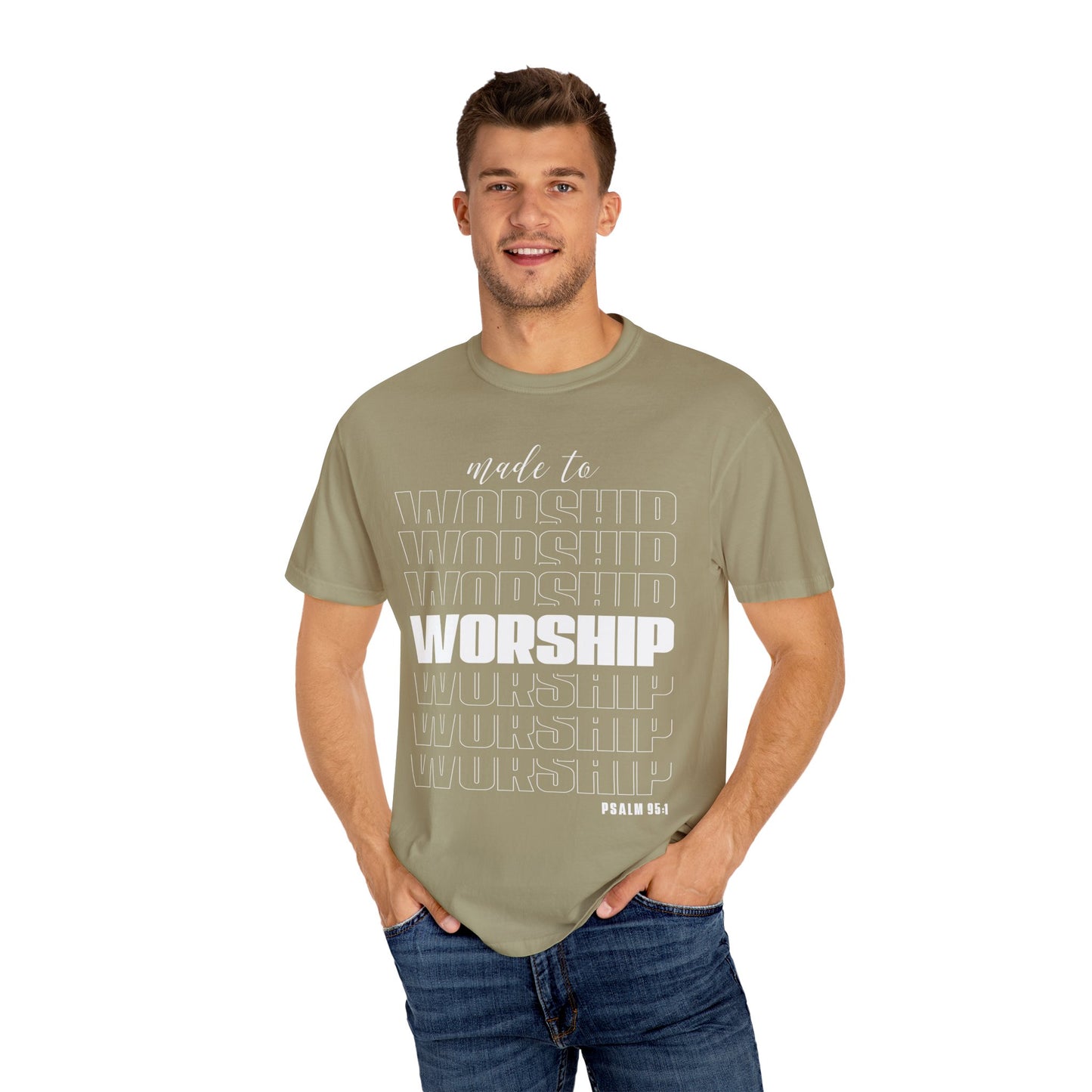 Cristian Unisex Garment-Dyed T-shirt