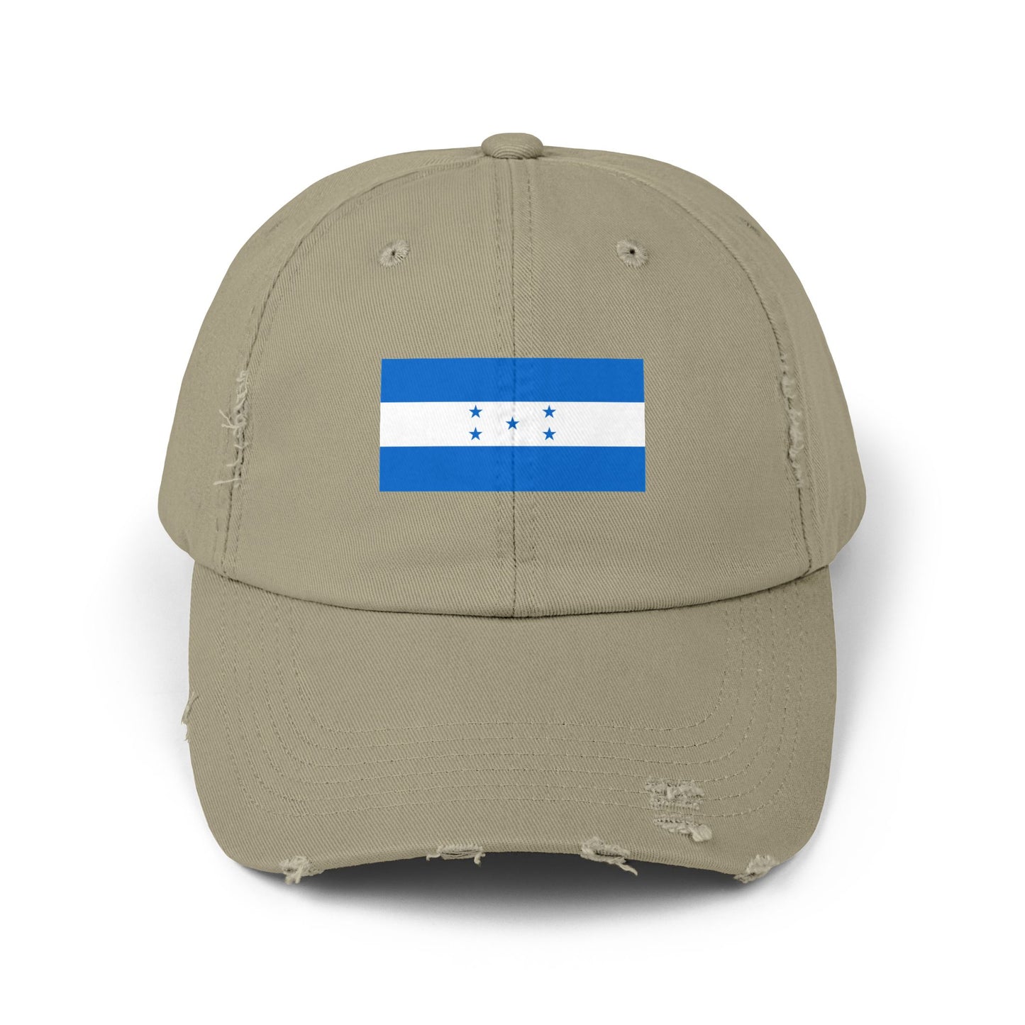 Honduras Flag Distressed Cap, Unisex Baseball Hat, Casual Headwear, Travel Accessory, Gift for Him or Her