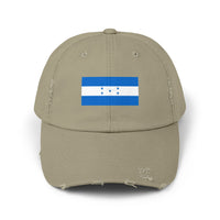 Honduras Flag Distressed Cap, Unisex Baseball Hat, Casual Headwear, Travel Accessory, Gift for Him or Her