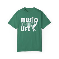 (Music)Unisex Garment-Dyed T-shirt