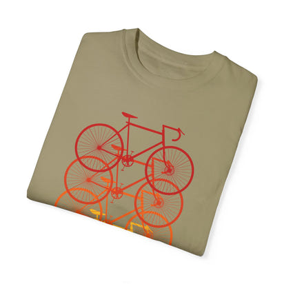 Bike Unisex Garment-Dyed T-shirt