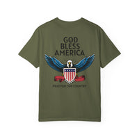 American Patriot Unisex Garment-Dyed T-shirt 8