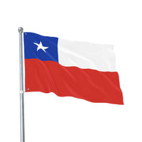 Vibrant Double Sided Flag for Home and Garden Decor, Outdoor Flag, Chile Flag, Decorative Banner, Patio Decor, National Pride