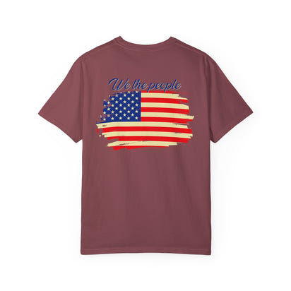 American Patriot Unisex Garment-Dyed T-shirt 12