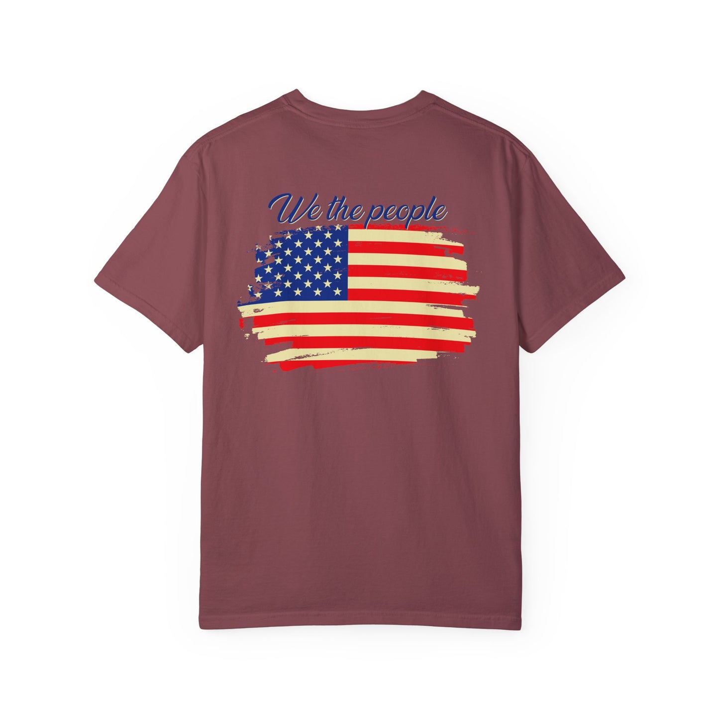 American Patriot Unisex Garment-Dyed T-shirt 12