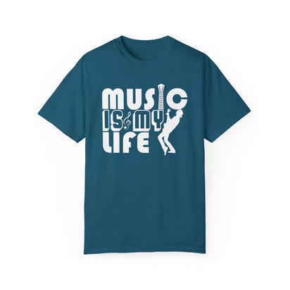 (Music)Unisex Garment-Dyed T-shirt