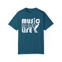 (Music)Unisex Garment-Dyed T-shirt