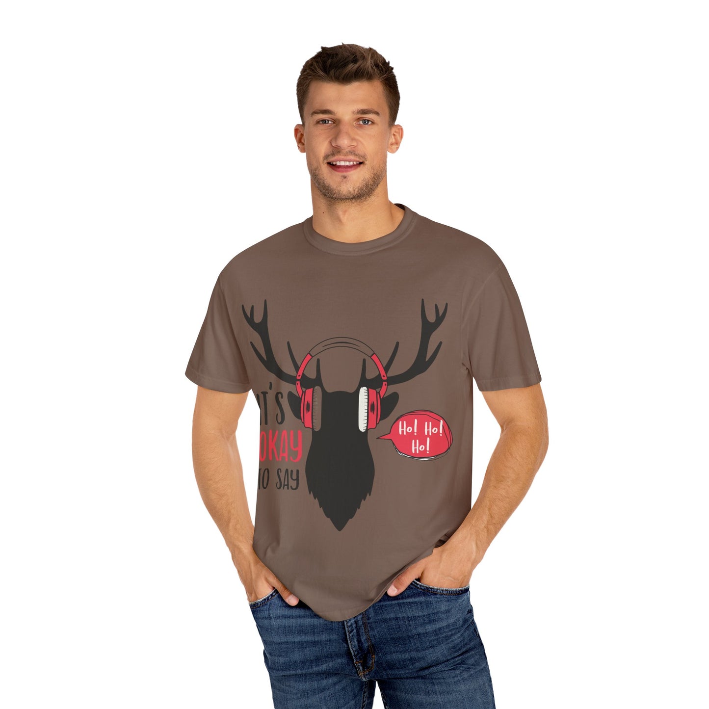 Christmas Unisex Garment-Dyed T-shirt 1