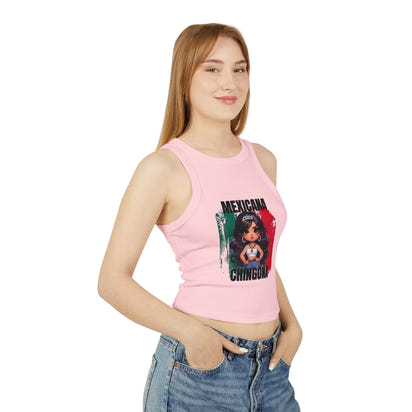 Tank Top Mexican Girl Graphic Print