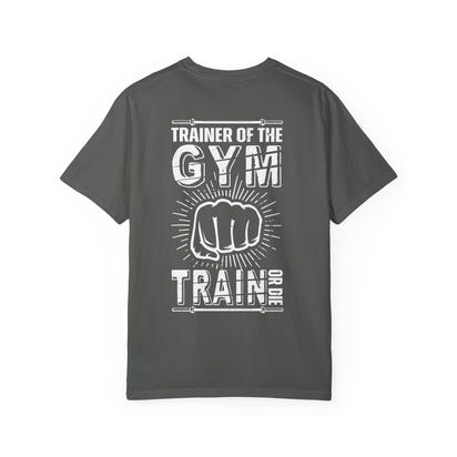 Fitness Unisex Garment-Dyed T-shirt (Back Design) 10