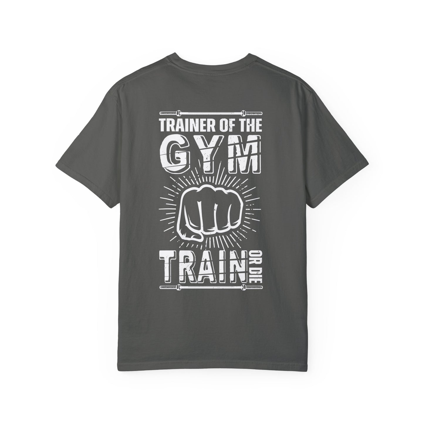 Fitness Unisex Garment-Dyed T-shirt (Back Design) 10