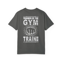 Fitness Unisex Garment-Dyed T-shirt (Back Design) 10