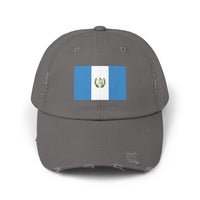 Guatemalan Flag Distressed Cap, Unisex Baseball Hat for Summer, Travel, Gifts, Outdoor Events