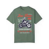 (Motorbike) Unisex Garment-Dyed T-shirt