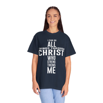 Cristian Unisex Garment-Dyed T-shirt